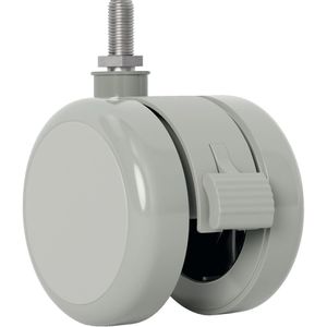 Produktbild für Schreibtisch-Rollen Leitz 4 Rollen