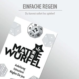 Produktbild für Würfelspiel ThinkFun 76316, Mathe Würfel Junior