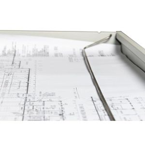 Produktbild für Planschrank G-Office MPC/5, lichtgrau, DIN A0
