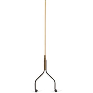 Produktbild für Moderationstafel Rocada NAT8100 Natural, Holzoptik, mit Rollen