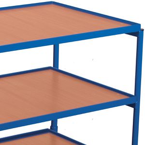 Produktbild für Tischwagen VARIOfit sw-500.600, aus Metall &amp; Holz