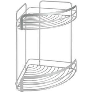 Duschablage Metaltex Viva Duscheckregal, silber