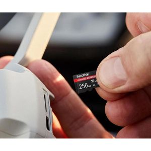 Produktbild für Micro-SD-Karte SanDisk Express, 256GB