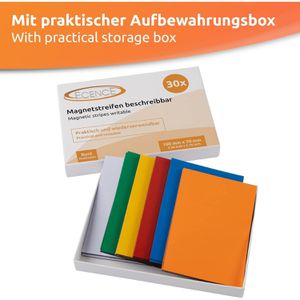 Produktbild für Magnetschilder ECENCE 24010101, 5 Farben