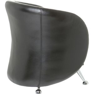 Produktbild für Loungesessel hJh-OFFICE ST. LUCIA, 713200, schwarz