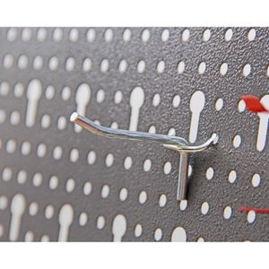 Produktbild für Werkzeugwand Ondis24 5322, 3-teilig, grau, aus Metall