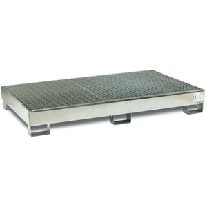 Auffangwanne CEMO SW6, 10407, aus verzinktem Stahl