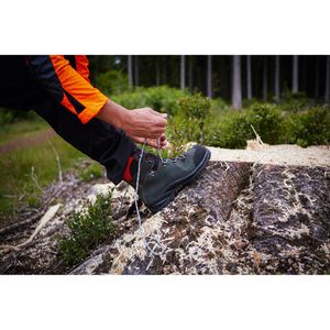 Produktbild für Schnittschutzstiefel Oregon Fiordland, schwarz, S2