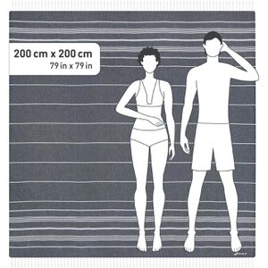 Produktbild für Strandtuch Fit-Flip Hamamtuch, 100 x 200 cm