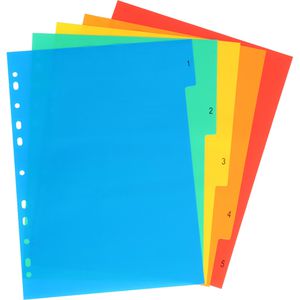Produktbild für Register D.RECT 009400, A4, 1-5