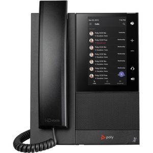 Produktbild für Telefon Poly HP CCX 505 Microsoft Teams, schwarz