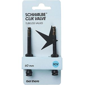 Tubeless-Ventil Schwalbe Clik Valve, schwarz