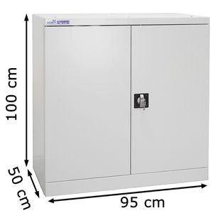 Produktbild für Werkzeugschrank ADB 40846, aus Metall, lichtgrau