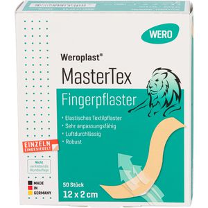Produktbild für Pflaster Wero MasterTex Fingerpflaster, 50 Strips