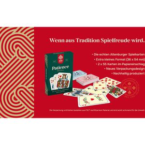 Produktbild für Kartenspiel ASS Altenburger 10052668, Mini-Patience