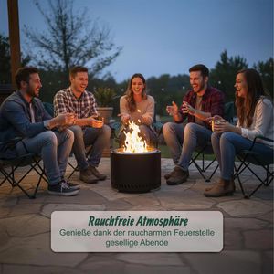 Produktbild für Feuerschale Relaxdays 10053274, aus Edelstahl