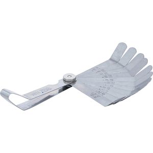 Produktbild für Fühlerlehre BGS-technic 3184, aus Federstahl, gebogen