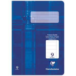 Produktbild für Schulheft Clairefontaine 331509C, Premium, für 4. Klasse, A5