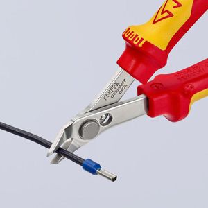Produktbild für Seitenschneider Knipex 78 06 125, Electronic Super Knips VDE