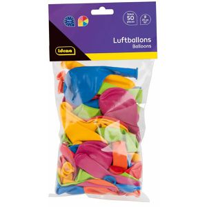 Produktbild für Luftballons Idena 31525, farbig sortiert