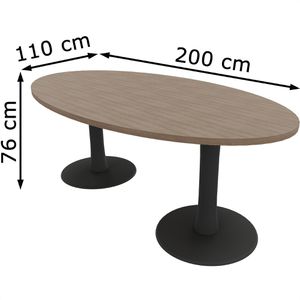 Produktbild für Konferenztisch Quadrifoglio Idea