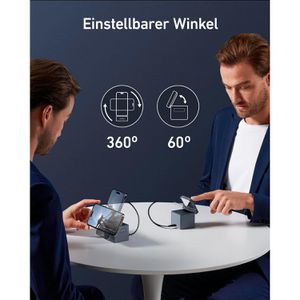 Produktbild für Ladestation Anker 3in1 Ladewürfel mit MagSafe