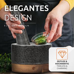 Produktbild für Mörser ECENCE 42010102, mit Stößel