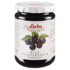 Konfitüre Darbo Naturrein, Wildheidelbeeren