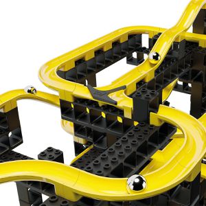 Produktbild für Murmelbahn HUBELINO 440280 pi Kugelbahn Starter Set