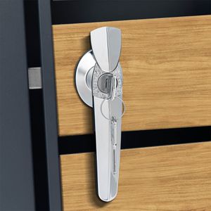 Produktbild für Mülltonnenbox Phoenix GB2213AWK, Metall