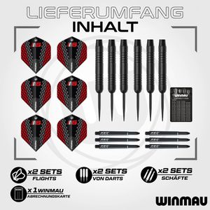 Produktbild für Dartscheibe WINMAU Blade 6 Set, PDC Zertifizierung