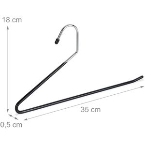 Produktbild für Hosenbügel Relaxdays 10021075683, aus Metall