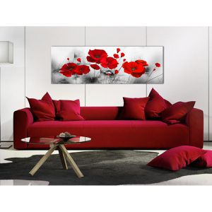 Produktbild für Wandbild Artgeist rote Mohnblumen
