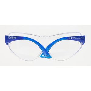 Produktbild für Schutzbrille Dräger X-pect 8120, blau, Überbrille