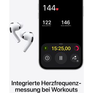 Produktbild für Kopfhörer Apple AirPods Pro 3, weiß