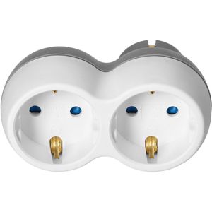 Produktbild für Steckdosenadapter Orno AE-13238, weiß