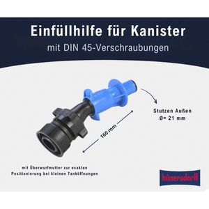 Produktbild für Sicherheits-Einfüllsystem Hünersdorff 819351