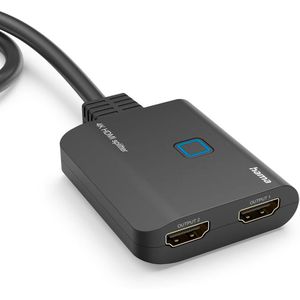 Produktbild für HDMI-Splitter Hama 205284, 1 In 2 Out