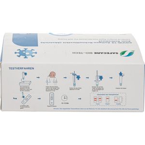 Produktbild für Corona-Schnelltest Safecare Bio-Tech Nasal-Test, ab 18 Jahre