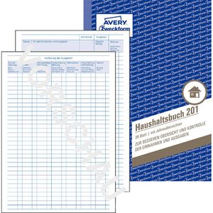 Produktbild für Haushaltsbuch Zweckform 201, A5