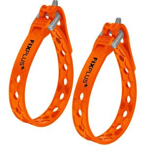 Produktbild für Spanngurt Fixplus Nano Slim, orange, mit Schnellverschluss