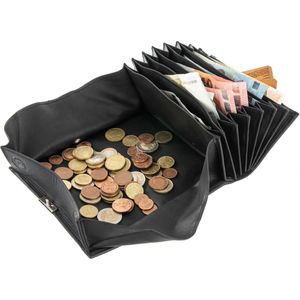 Produktbild für Kellner-Geldbörse Greenburry Vintage schwarz