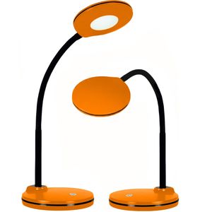 Produktbild für Schreibtischlampe Hansa Splash, orange, LED, dimmbar