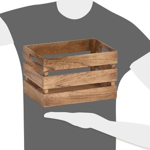 Produktbild für Holzkiste Zeller 15165 Aufbewahrungskiste, Holz