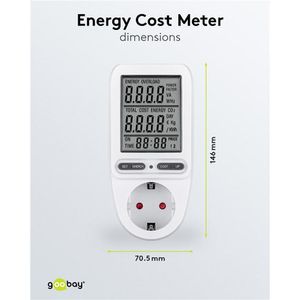 Produktbild für Energiekostenmessgerät Goobay 64590