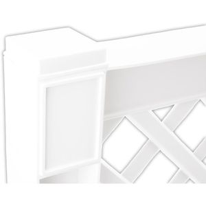 Produktbild für Rankgitter KHW Czardas 47701, weiß