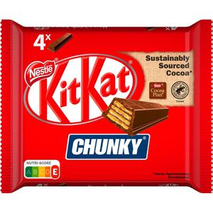 Nestle Schokoriegel KitKat Chunky Classic, 160g, je 40g, 4 Riegel
