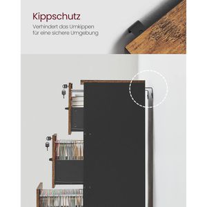 Produktbild für Hängeregisterschrank Vasagle OFC055B01