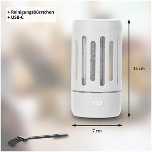 Produktbild für Insektenvernichter Genius 2in1 Lichtfalle, Akku