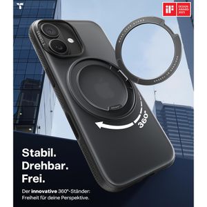 Produktbild für Handyhülle Torras Ostand R Fitness Series, MagSafe, schwarz